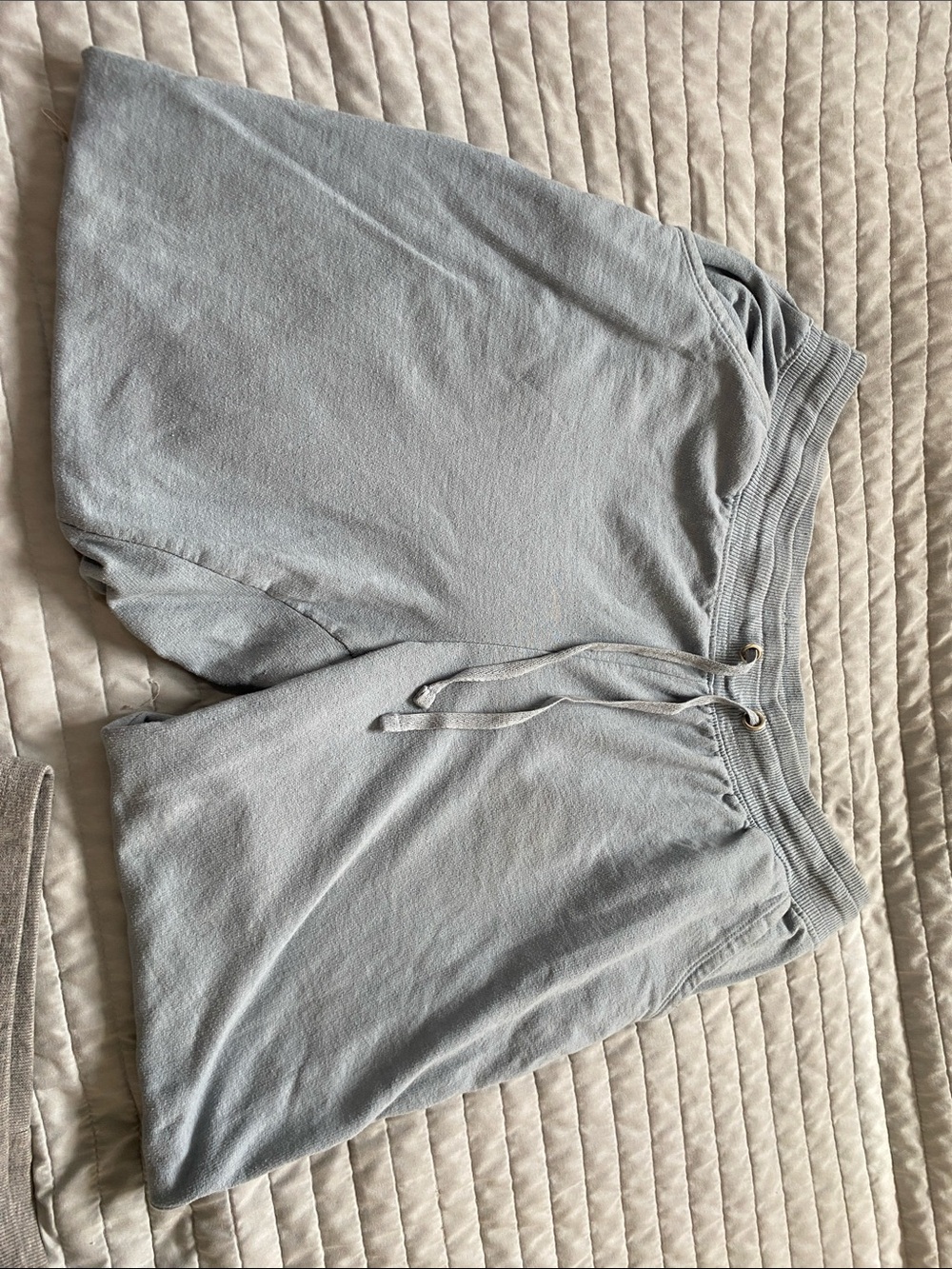 Drawstring Jogger/Sweatpants Bundle - Burgundy, Gray & Light Blue - Picture 7 of 10